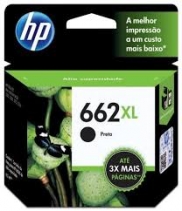 CARTUCHO HP 662-XL - PRETO CZ 105-AB