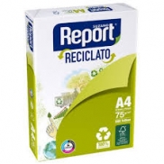 PAPEL  REPORT  A4 RECICLATO 500 fls